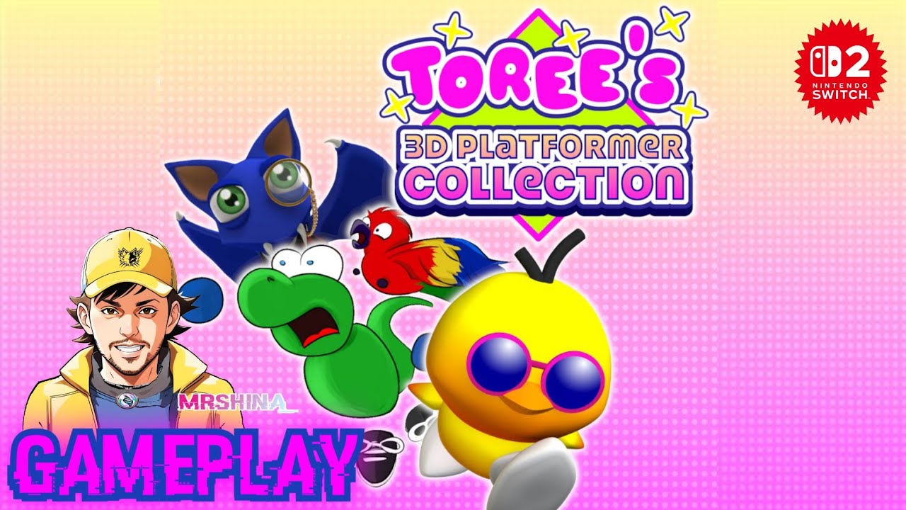 Toree's 3D Platformer Collection Gameplay Switch 2