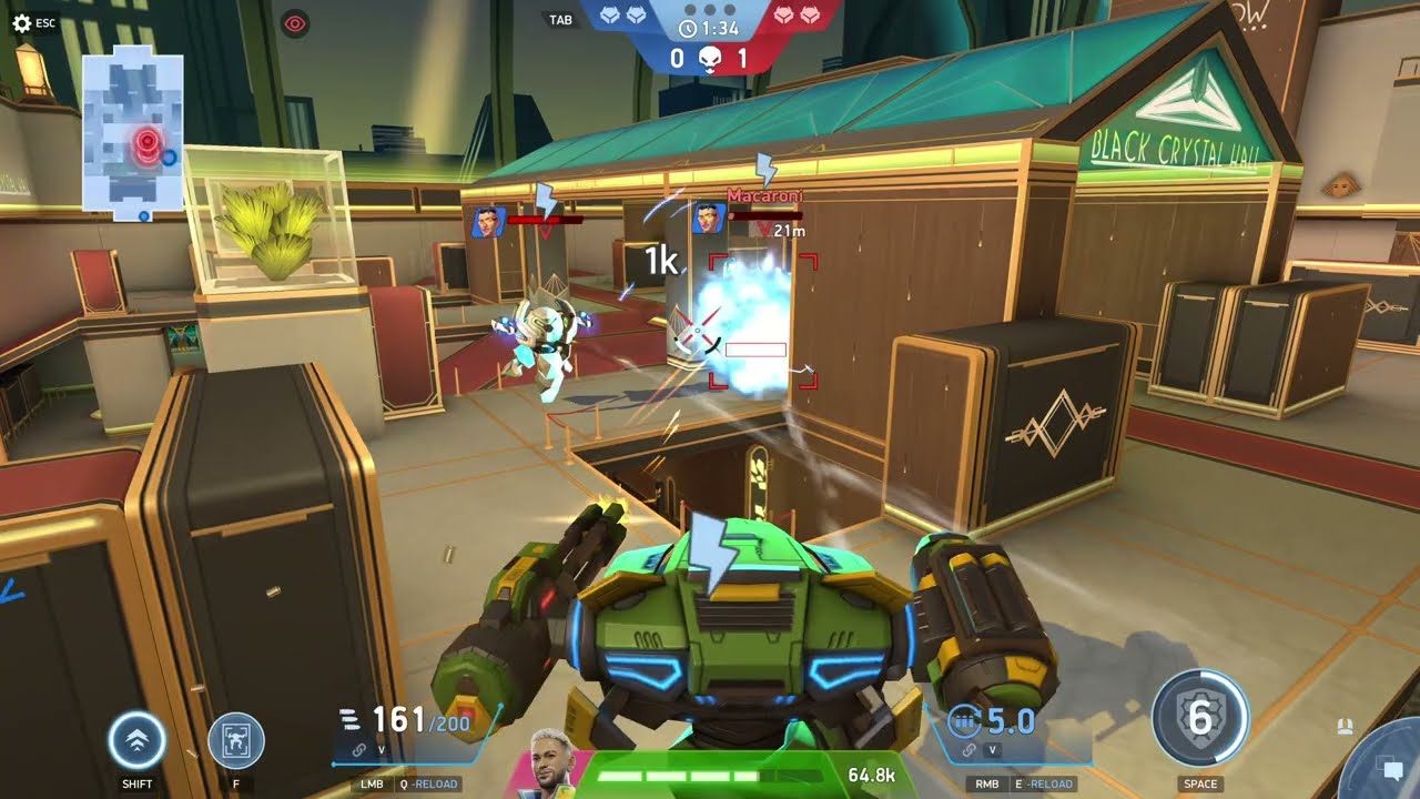 Plarium's Mech Arena - "Red Carpet" - 2v2 - Vandalaylay & ZION-9