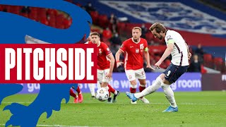 Catch Every Piece of Action Up Close as the Three Lions Beat Poland | England 2-1 Poland | Pitchside