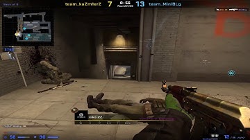 1v5 situation by kiko | FACEIT 10 lvl | map de_train