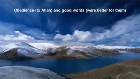 Sheikh Maher Al Muaiqly   Surah Muhammad   سورة محمد   ماهر المعيقلي