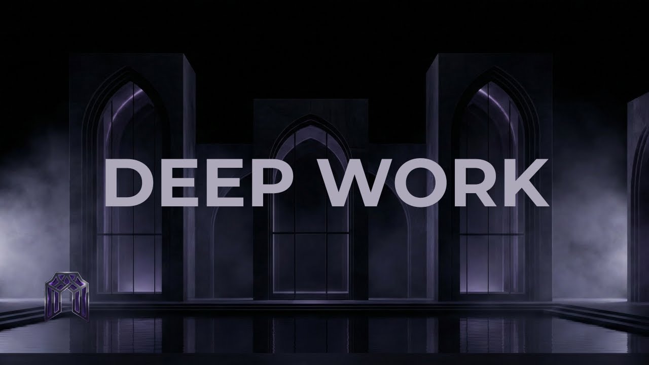 Deep Work Focus Music for Coding & Productivity | Instrumental Dark Rock (No Vocals)