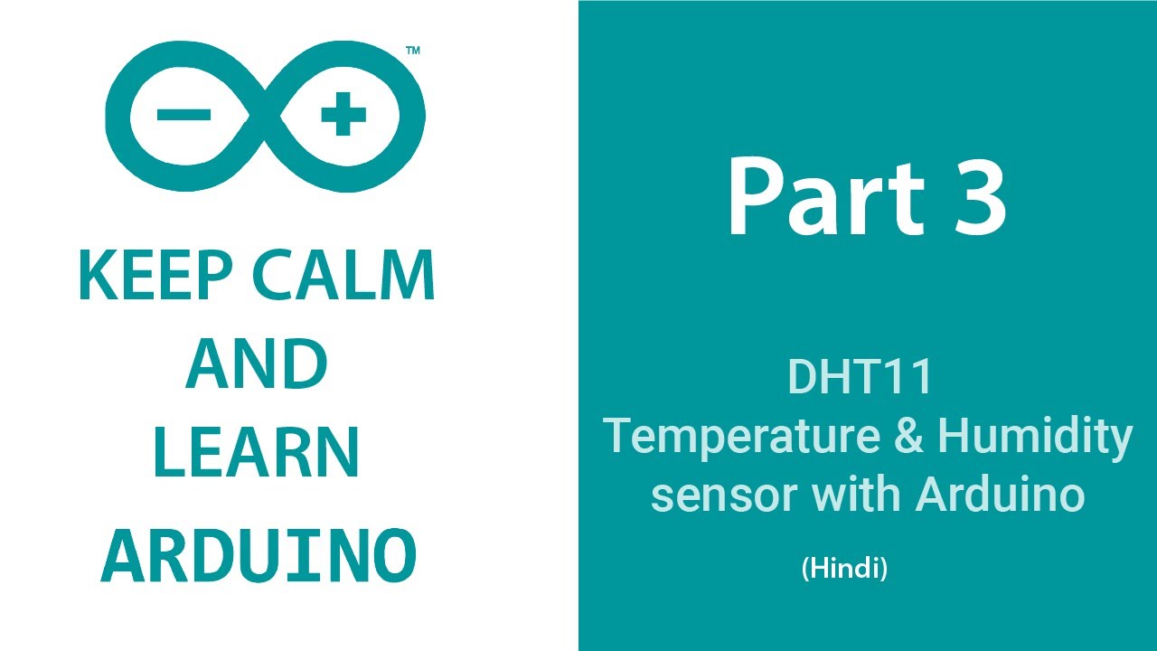 DHT11 temperature and humidity sensor with Arduino | Arduino tutorial ...