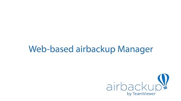 airbackup Manager - Powerful Control Over Your Online Backups