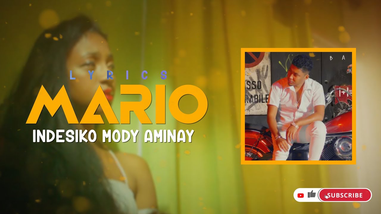 MARIO   INDESIKO MODY AMINAY Lyrics  Paroles