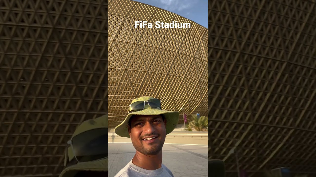 Famous Lusail FiFa Stadium of Qatar