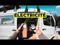 Électricité en fourgon aménagé : c'est comme à la maison ?