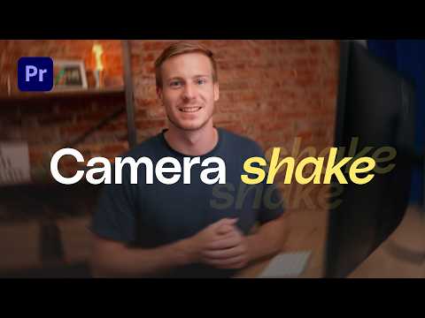 How to create a handheld camera shake effect in Premiere Pro