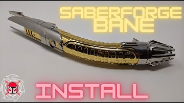 Saberforge Bane Mk2 Neopixel Lightsaber Install