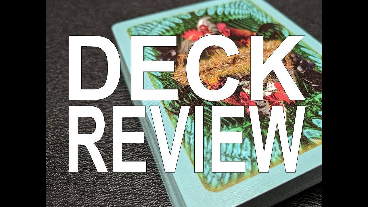 Deck Review - Chicken Playing Cards by Susan Krupp