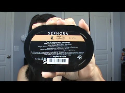 Video: Sephora Collection 8 HR Mattifying Compact Foundation apžvalga