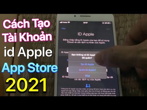 Cách tạo ID Apple Trên iPhone Mới Nhất 2021