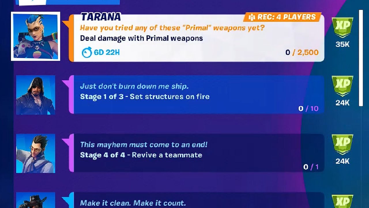 Set Structures on Fire Quest is not working ? - Fortnite