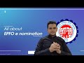 EPFO E-NOMINATION language hand