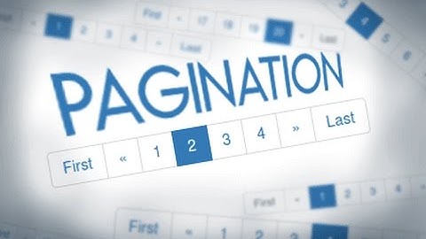 DEMO Tutorial Pagination dengan PHP dan MySQL