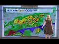 Gracie Fuller's Saturday evening weather