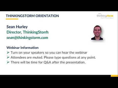 ThinkingStorm Online Tutoring Orientation for MWCC