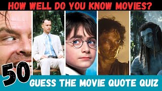 Guess The Famous Movie Quote Quiz | 50 Questions screenshot 5