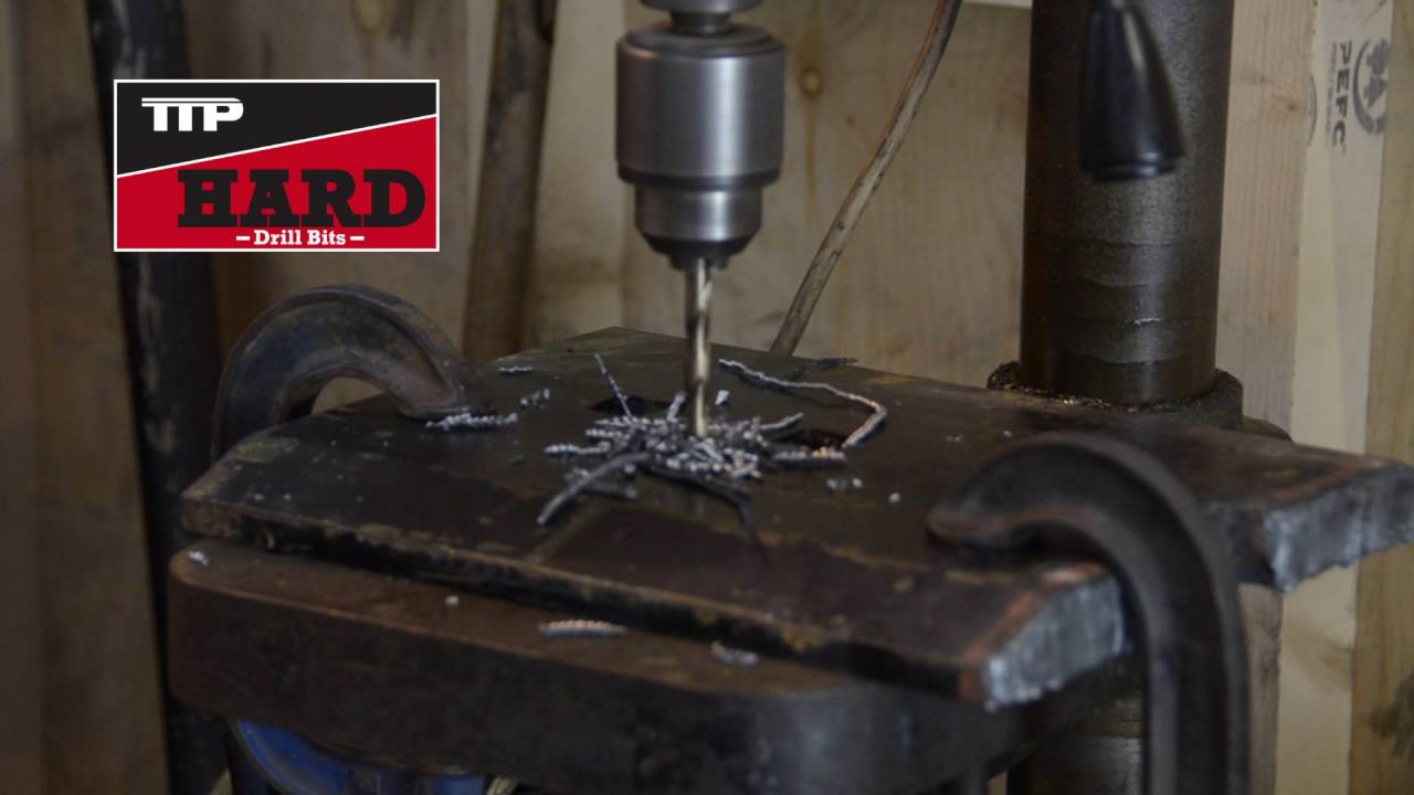 Drilling Hard Steel YouTube