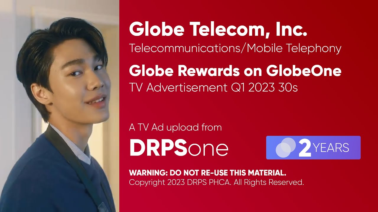 Globe Rewards on GlobeOne App TV Ad Q1 2023 30s (Philippines)
