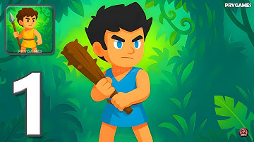 Human Survival - Gameplay Walkthrough Part 1 - Craft & Survival (Android, iOS)