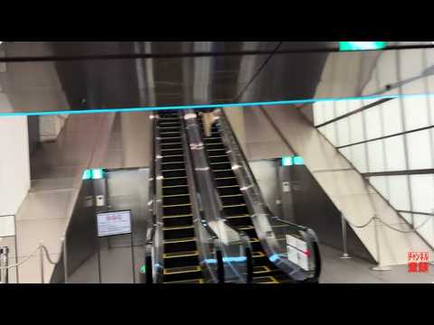 【日立】3X エスカレーター 東京国際フォーラムその2 3X escalator Tokyo International Forum  Tokyo Japan