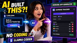 Build Web Apps with AI in Minutes 🚀 | Llama Coder