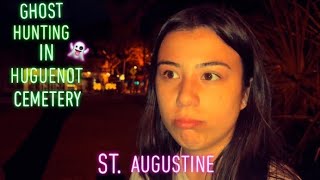 Ghost Hunting in Huguenot Cemetery | St. Augustine