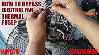 Paano mag bypass o magrekta ng electric fan thermal fuse? Kahit anong brand. Repair tutorial.