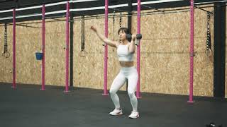 Alternative Single Dumbbell Thruster