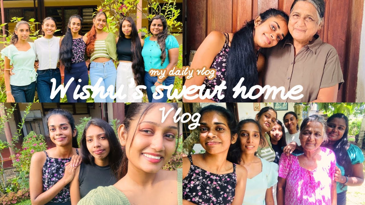 අපි විශූලගෙ ගෙදර ගියා 💗🥹💭 අත්තම්මා