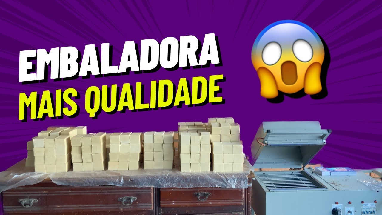 EMBALADORA DE SABÃO CASEIRO ! TOPPP
