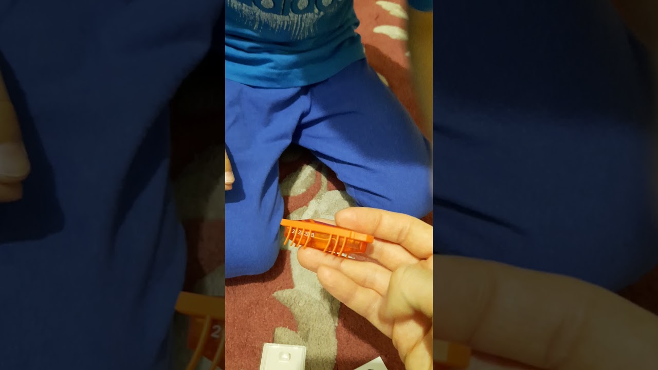 Распаковка Микро-робот Hexbug Nano Flash Single (429-6759_red) из Rozetka