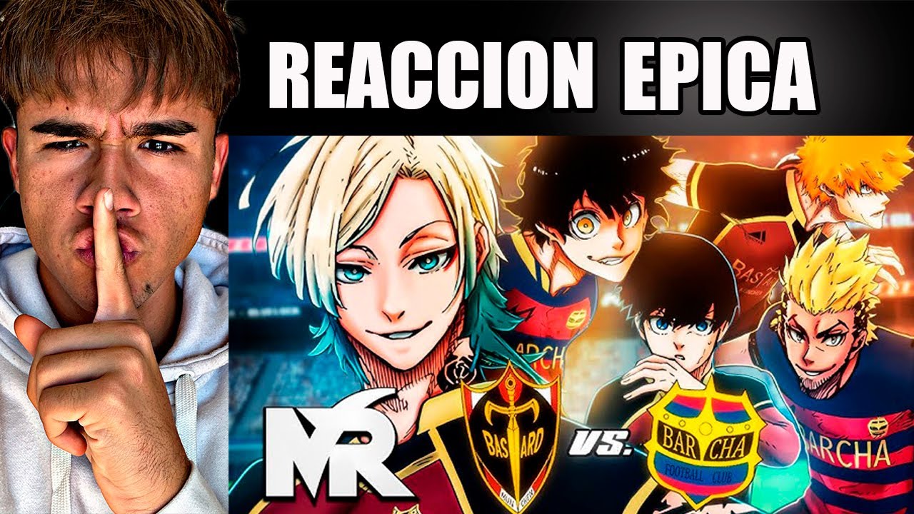 REACCION F.C. Barcha vs Bastard Munchen (Blue Lock) | Liga Neo Egoísta #1 | MegaR