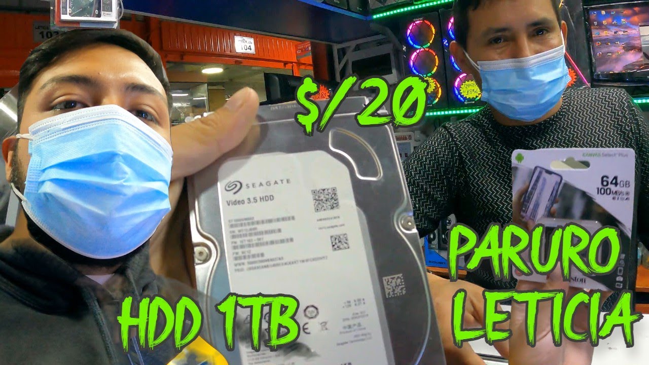 DISCO DURO BARATO PARA TU PC GAMER | PARURO LETICIA