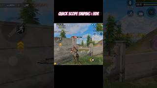 Quick Scope Sniper : HDR clip #codm #callofdutymobile #hdr #codmobile #codmobileclips