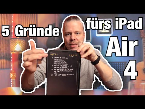 5 Gründe - Warum ich mir das Apple iPad Air 4 gekauft habe.