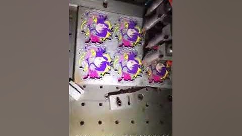 pvc keychain making machine, pvc label machine, 12 color dispenser machine