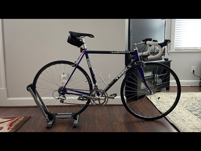 1993 Trek 2300 Composite road bike - YouTube
