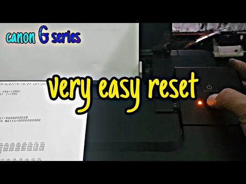 video Reset Máy In Canon G1410