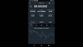 Cryptocurrencies Live Market APP screenshot 5