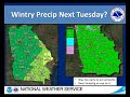 NWS Peachtree City Weekly Weather Briefing (Jan 24, 2019)