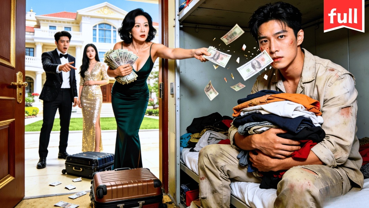 【被趕出家門16年，回來第一天親媽說：你先住保母房吧！他不哭不鬧，三個月後整棟別墅都是他的，親媽跪在保母房門口求他出來吃飯！】💖#drama #movie  #短剧 #电影