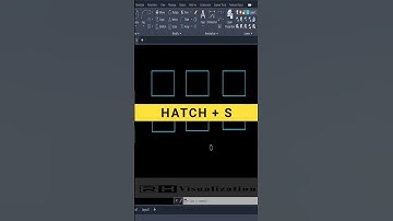 AutoCAD Shortcut - Hatch + S.  #shorts #short #autocad #autocadtips #rhvisualization #fypシ #viral