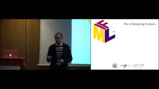“Modeling and Execution of Software User Interfaces” Dr. Marco Brambilla (MODELSWARD 2015)