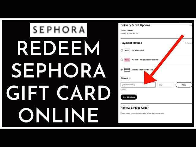 Sephora Gift Card