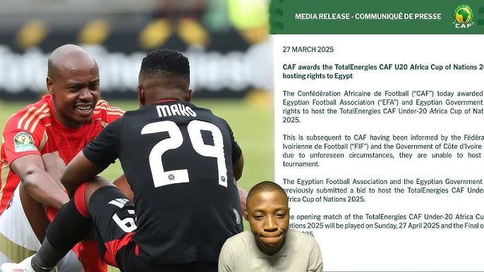 Orlando Pirates CAF BLOW Ahead Of MC Alger Match| CAF ANNOUNCE U20 AFCON New Hosts