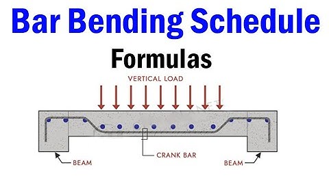 Bar Bending Schedule Basic Formula | BBS Basics and Formulas for Estimation |