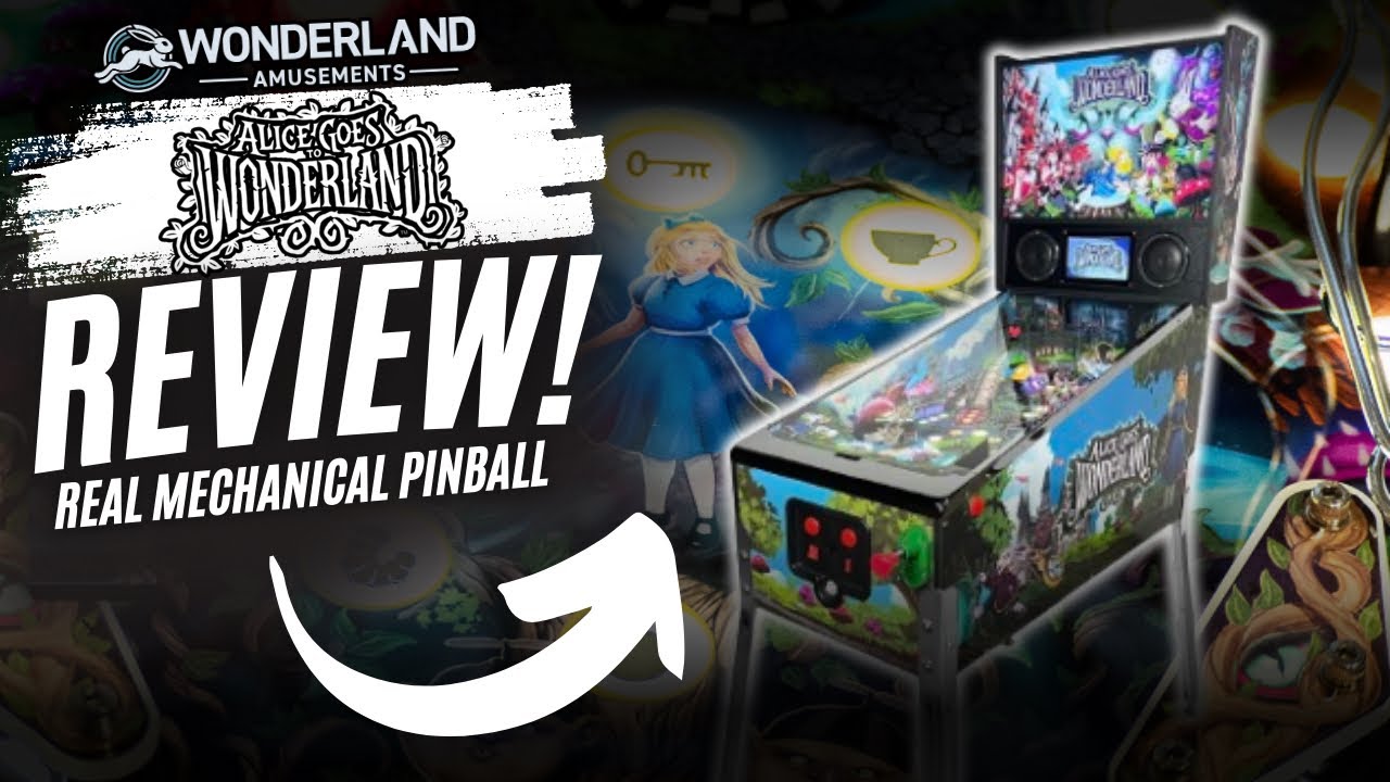 Wonderland Amusements: Alice Goes To Wonderland Pinball Machine Review ...