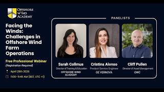 OWA Webinar: Facing the Winds Current and Future Challenges in Offshore Wind Farm Operations